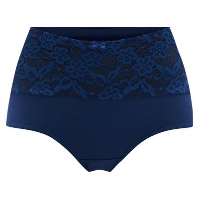 Imagen 2 del producto Pack de 6 Calzon Tiro Alto Algodón con Encaje