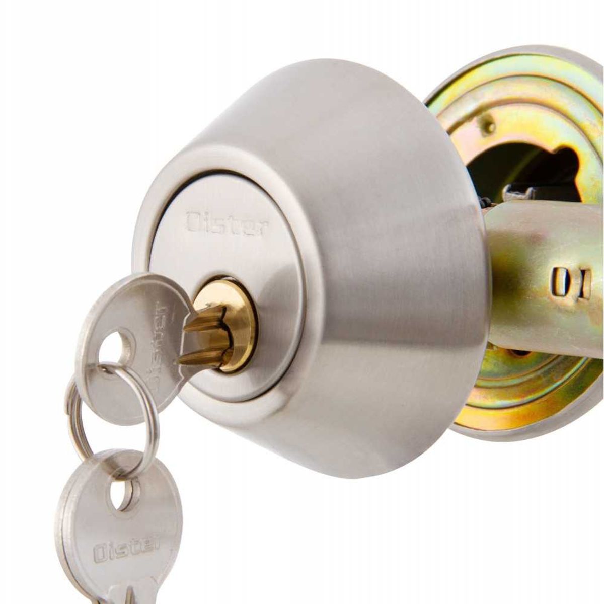 OISTER - Kit Acceso Cerradura Cilíndrica + Cerrojo Tubular Inox