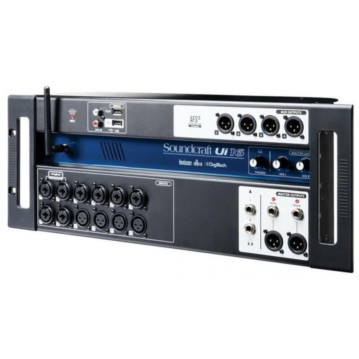 SOUNDCRAFT - Consola Mixer Digital Profesional Soundcraft  UI 16