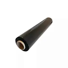 GENERICO - Film Alusa Embalaje Negro 50cm x 250metrs 100% opaco