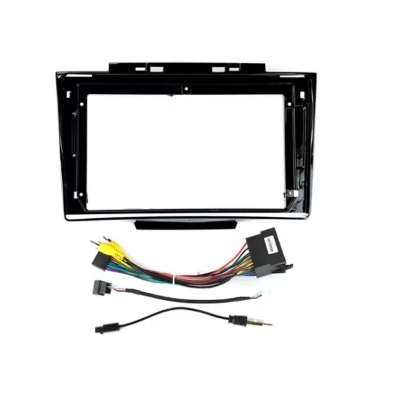 GENERICO - Bisel Adaptador Radio Great Wall H5 9p 2010-2017 + Arnes