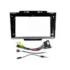 GENERICO - Bisel Adaptador Radio Great Wall H5 9p 2010-2017 + Arnes