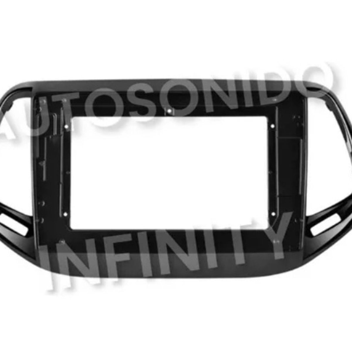 GENERICO - Adaptador Marco Bisel Jeep Compass 2019 De 10 Pul + Canbus