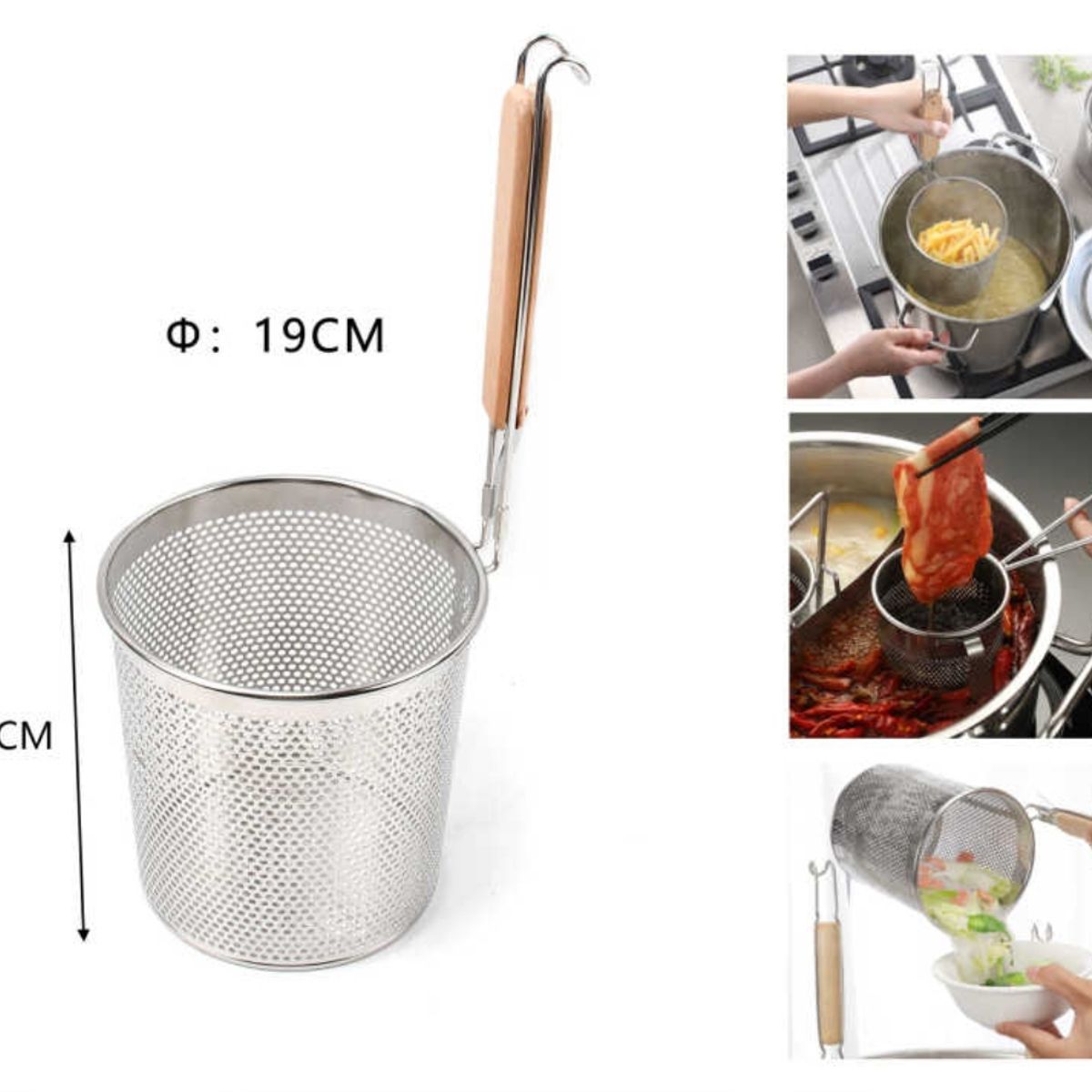 OEM - Espumaderas Tamiz Enjuague Colador De Cocina Para Freir