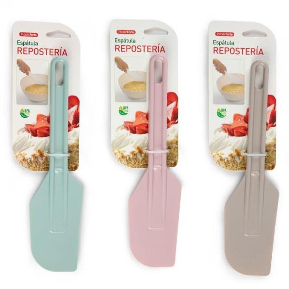 OEM - Espátula Repostería Surt Vrm Plástico