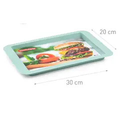 OEM - Bandeja Para Aperitivos de Plástico 30x20cm