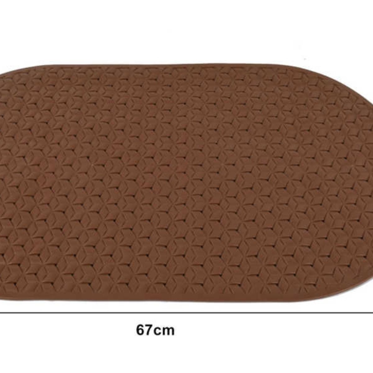 OEM - Alfombra Pvc Para El Baño 35x67cm