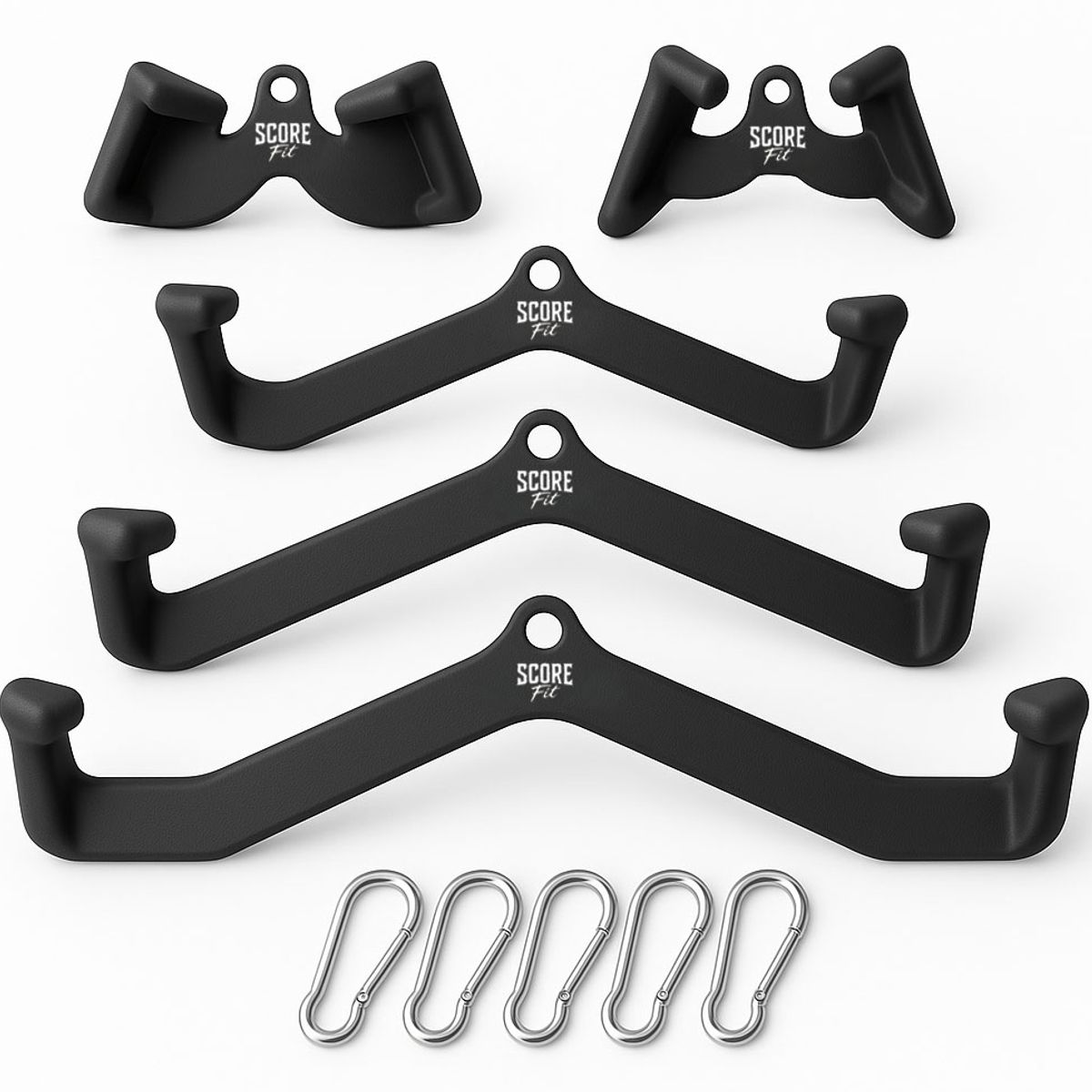 SCORE FIT - Set 5 Agarres para Polea Premium - SCORE FIT