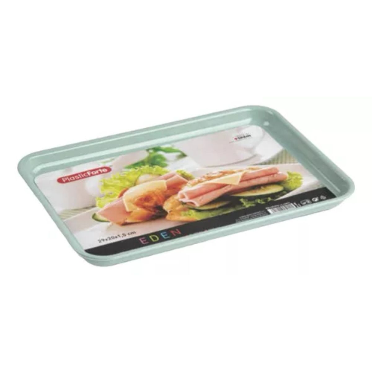 OEM - Bandeja Para Aperitivos de Plástico 20x29cm