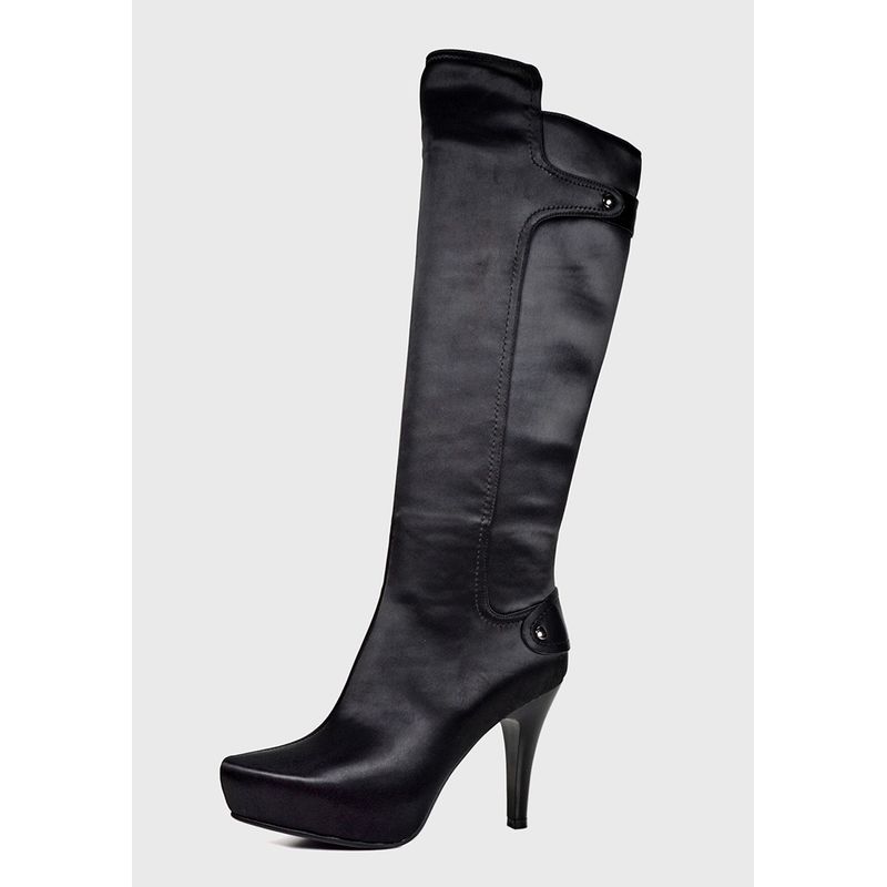 EDA MANZINI - Bota Hamilton Negro Satín EDA MANZINI