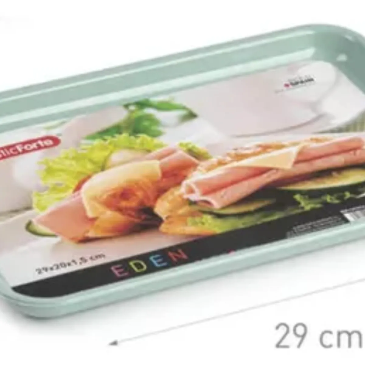 OEM - Bandeja Para Aperitivos de Plástico 20x29cm