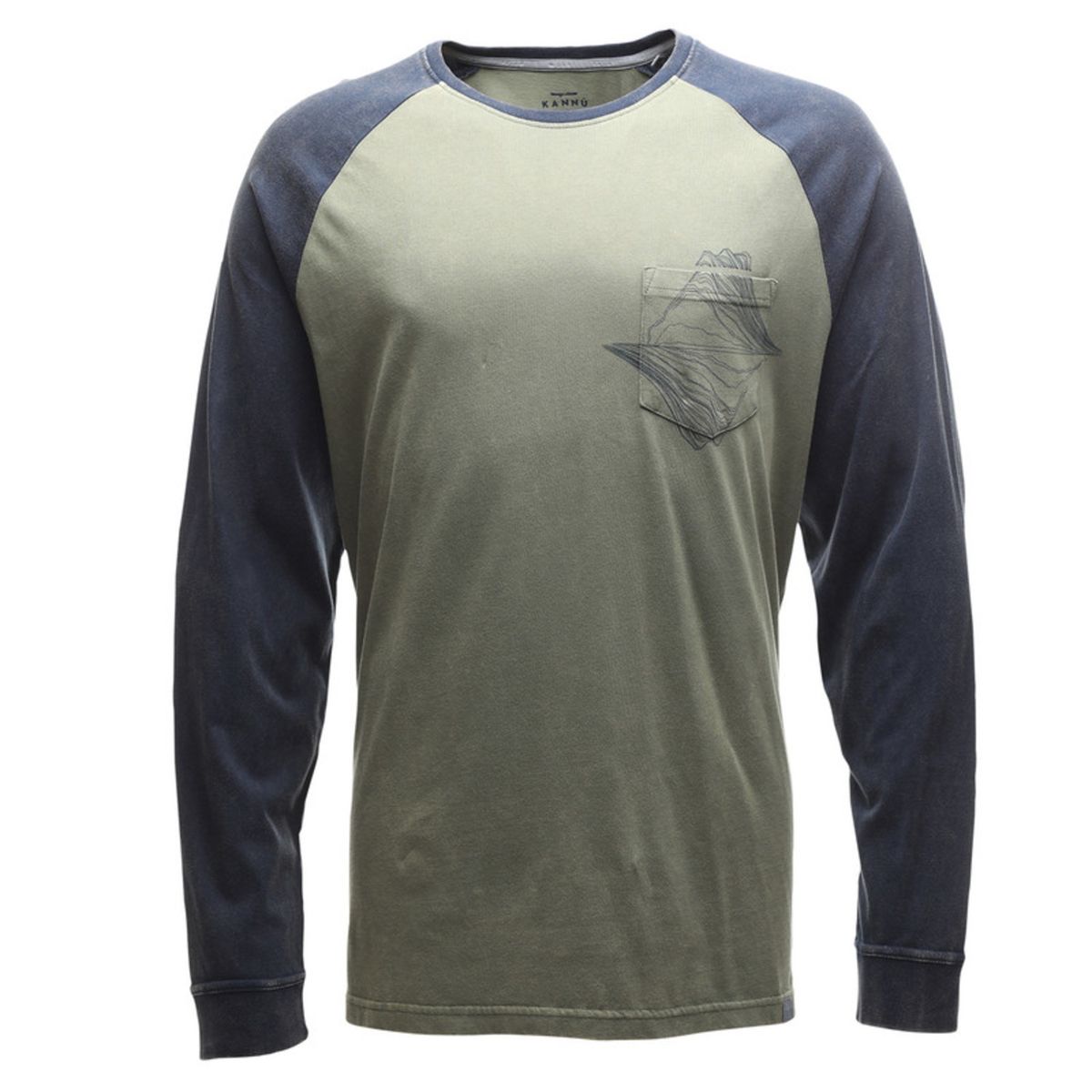 KANNU - Polera Lifestyle Hombre Verde KANNU