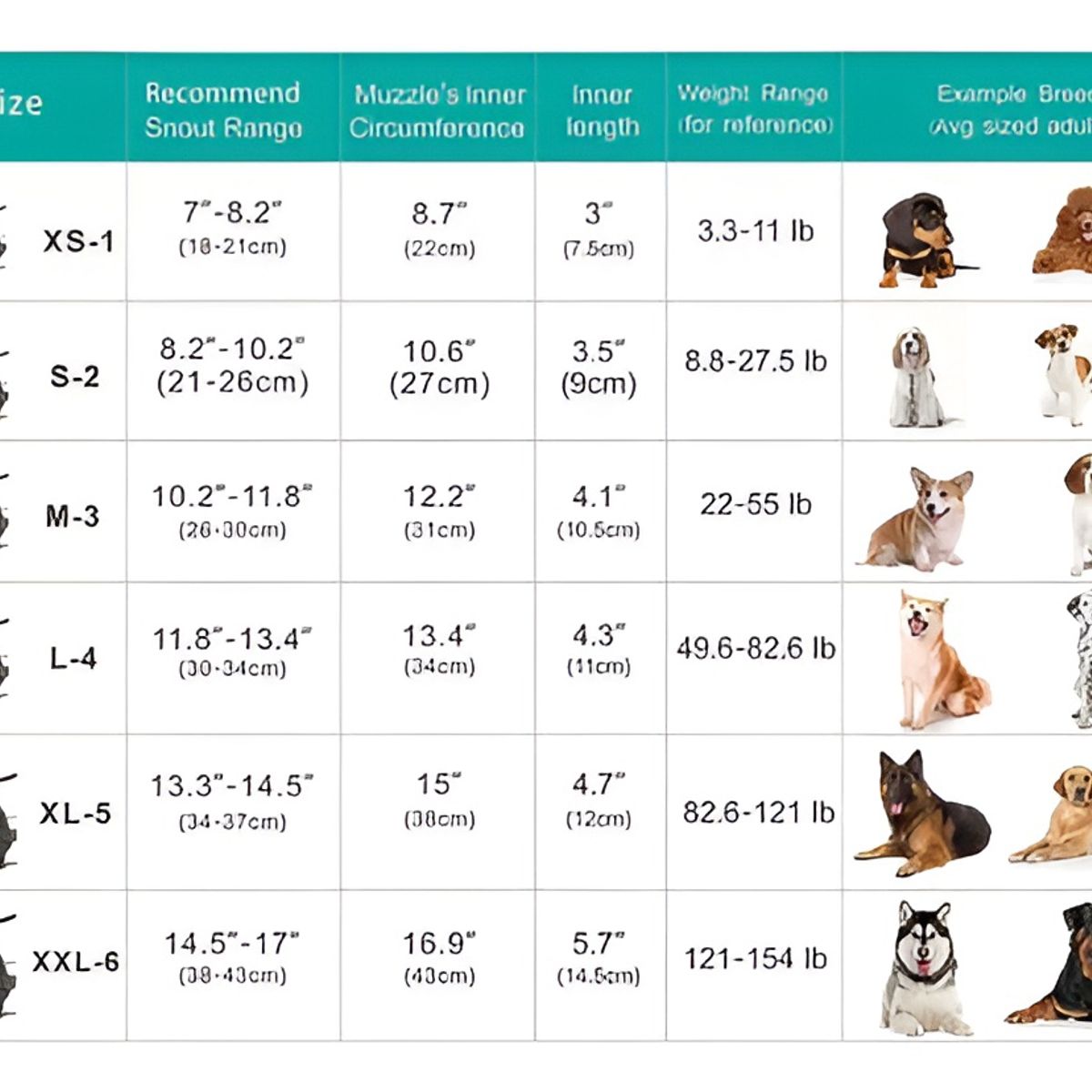 GENERICO - Bozal Perro Grandes Bozal Para Perro Bozal Perro Grande Xxl
