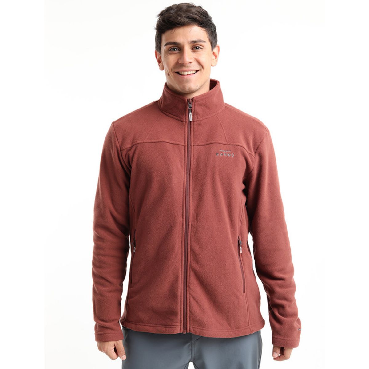 KANNU - Polar Torres Del Paine Hombre Burdeo KANNU