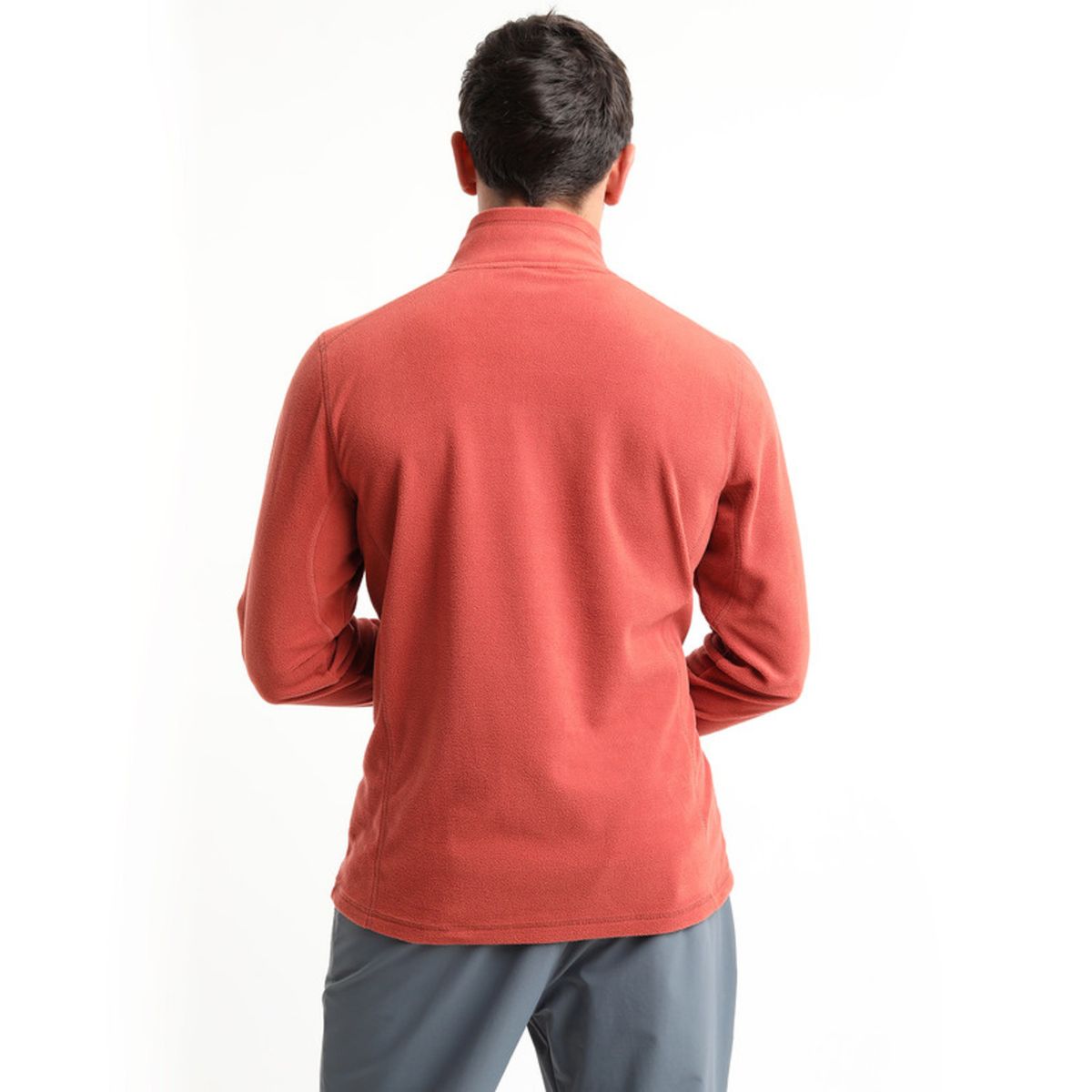 KANNU - Polar Valle De La Luna 1/4 Cierre Hombre Naranja Oscuro KANNU