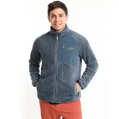 KANNU - Polar Shaggy Ciprés Hombre Gris