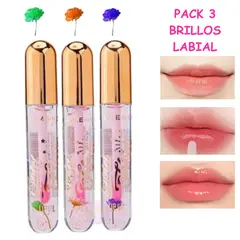 GENERICO - Brillo Labial Flores Pack