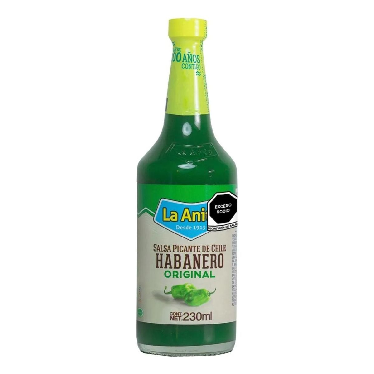 LA ANITA - Aji Salsa Habanero Verde La Anita 230ml