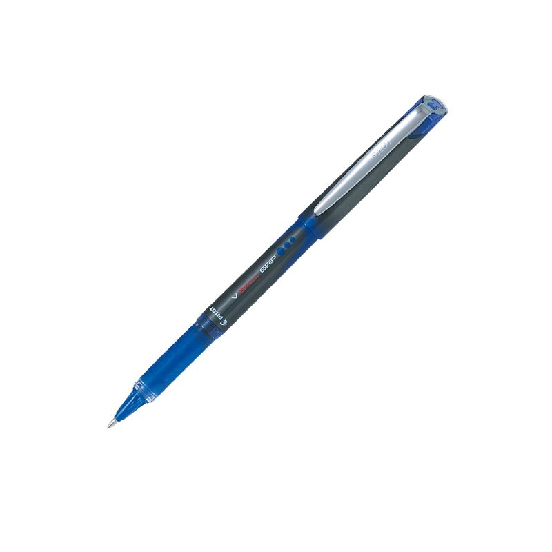 PILOT - Lapiz Tinta Gel VBall Grip 10 Pilot 6 unidades Azul