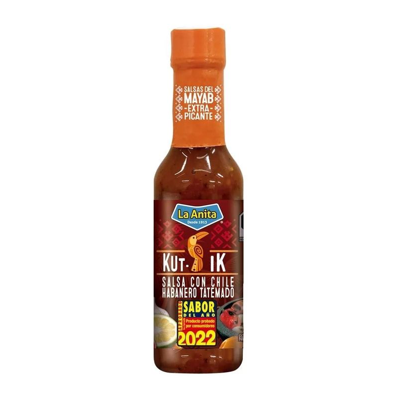 LA ANITA - Aji Salsa Habanero Tatemado Kut-ik La Anita 150ml
