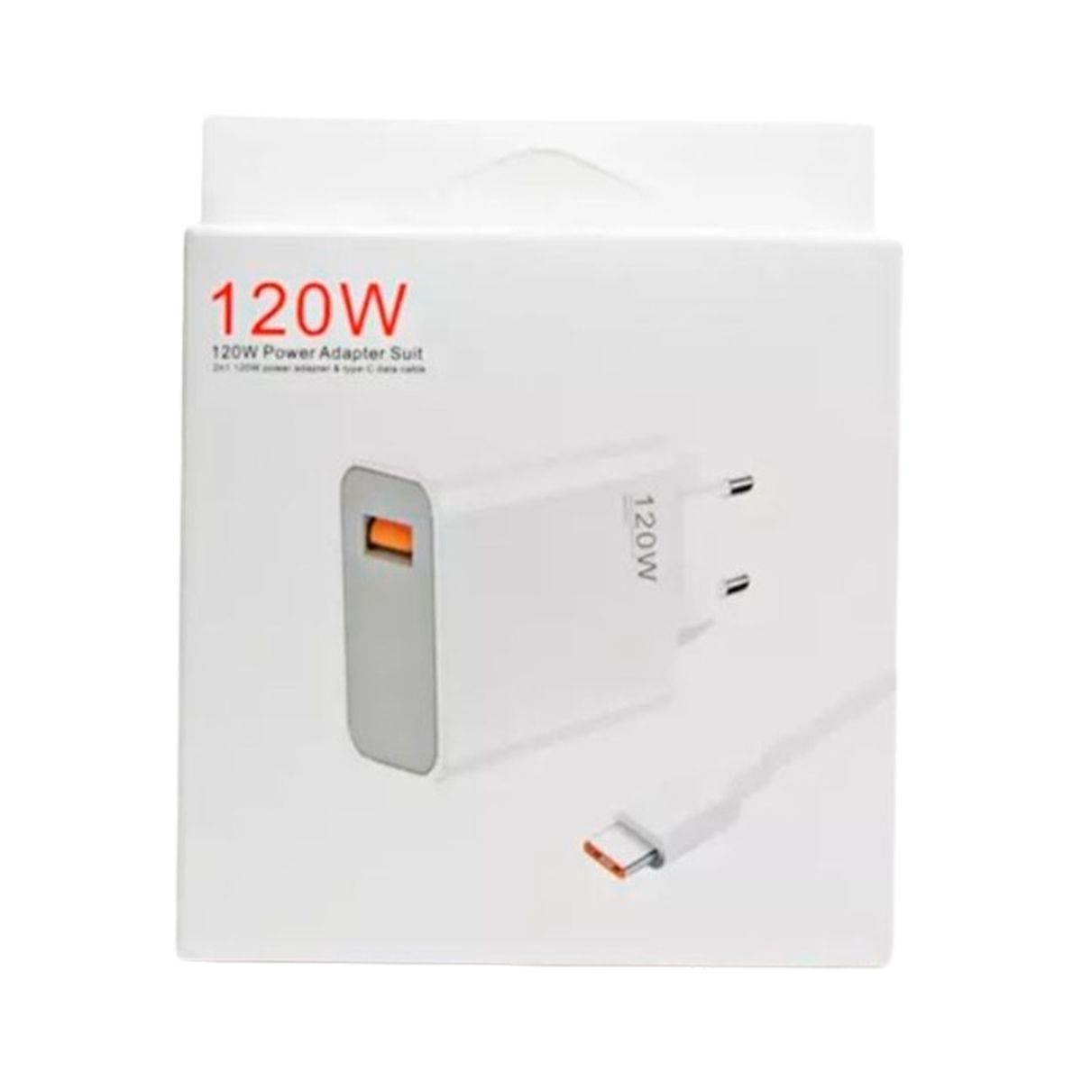 IRM - Cargador 120w Usb A Tipo C Pd Carga Rápida + Cable