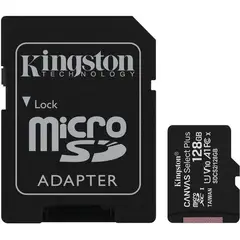 KINGSTON - MEMORIA MICRO SD 128 GB CLASE 10 + ADAPTADOR