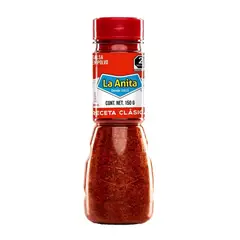 LA ANITA - Aji Salsa Chile En Polvo Receta Clásica 150g Mexico