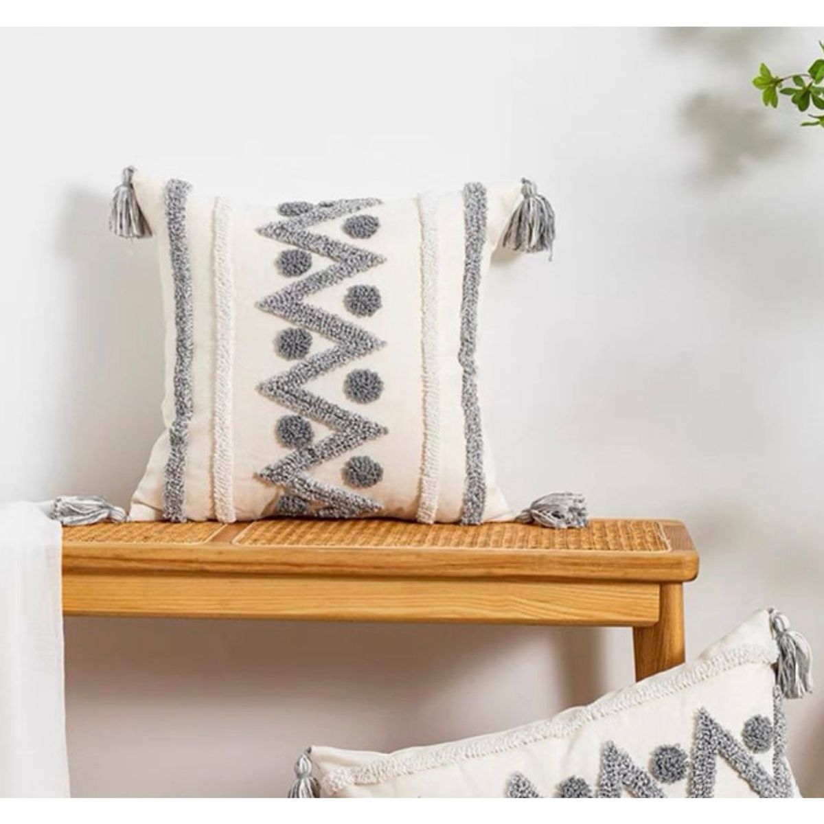 COMPRAPO - Cojín con Relleno Estilo Boho Modelo Marruecos Marengo 45x45 cm