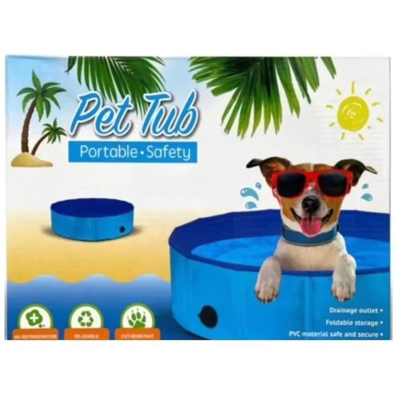 GENERICO - Piscina Para Perros Mascotas 80X20CM