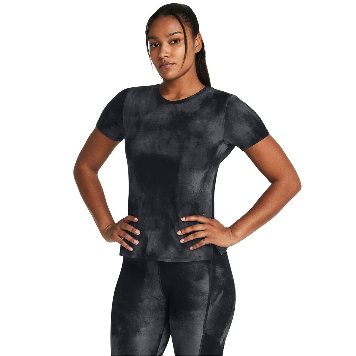 UNDER ARMOUR - Polera UA Launch Elite mujer Negro UNDER ARMOUR