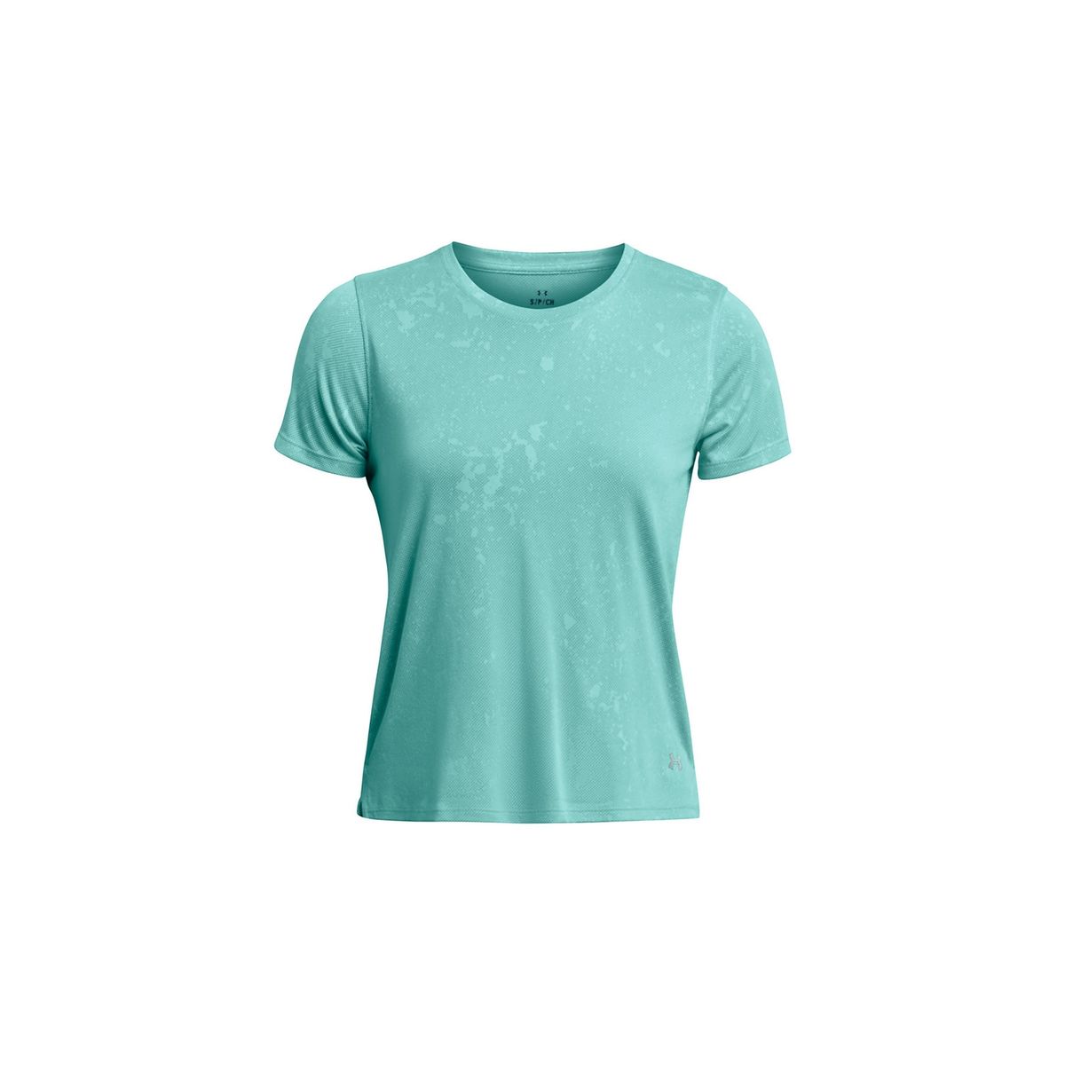 UNDER ARMOUR - Polera UA Launch Splatter mujer Verde UNDER ARMOUR