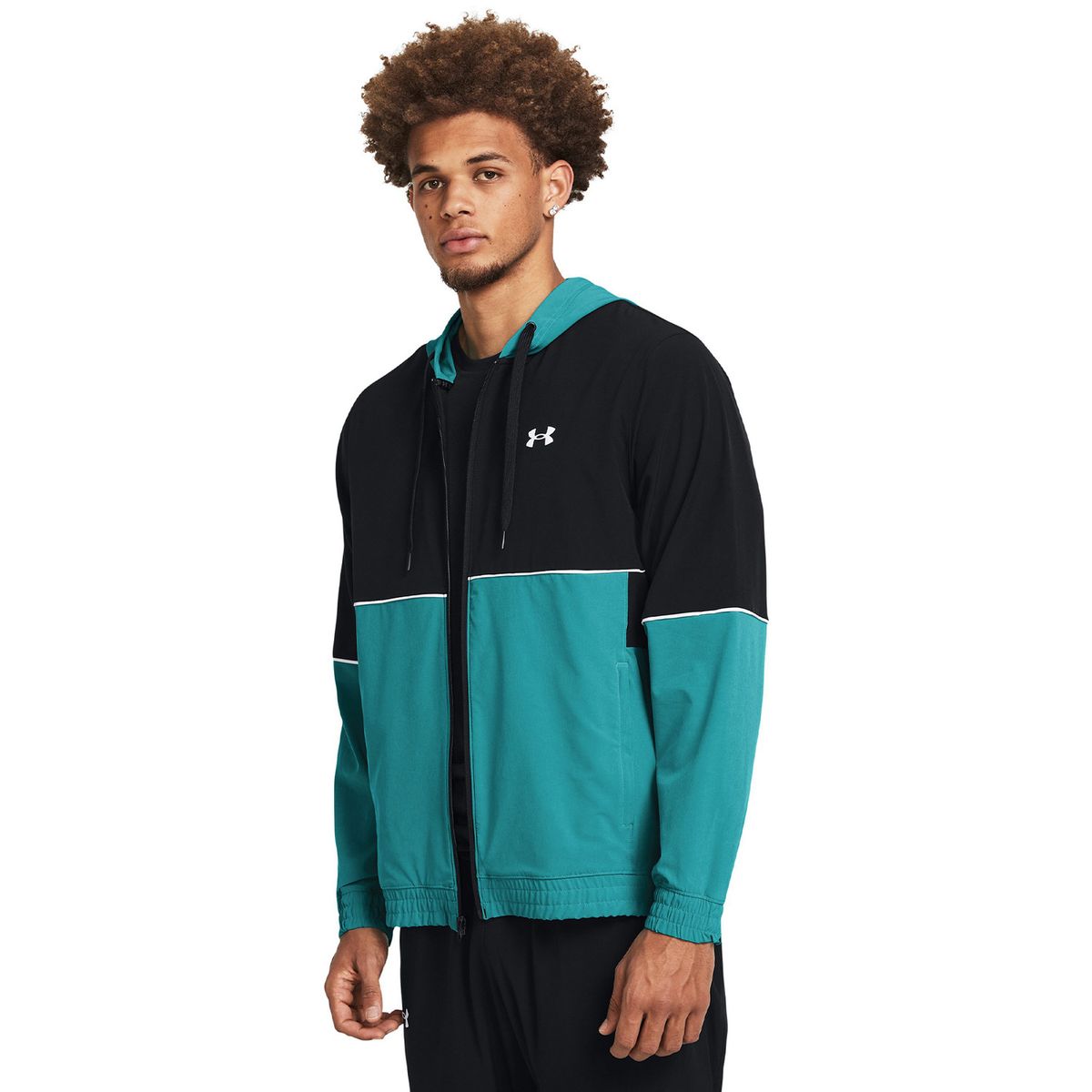 UNDER ARMOUR - Chaqueta tejida UA Zone Azul para hombre UNDER ARMOUR