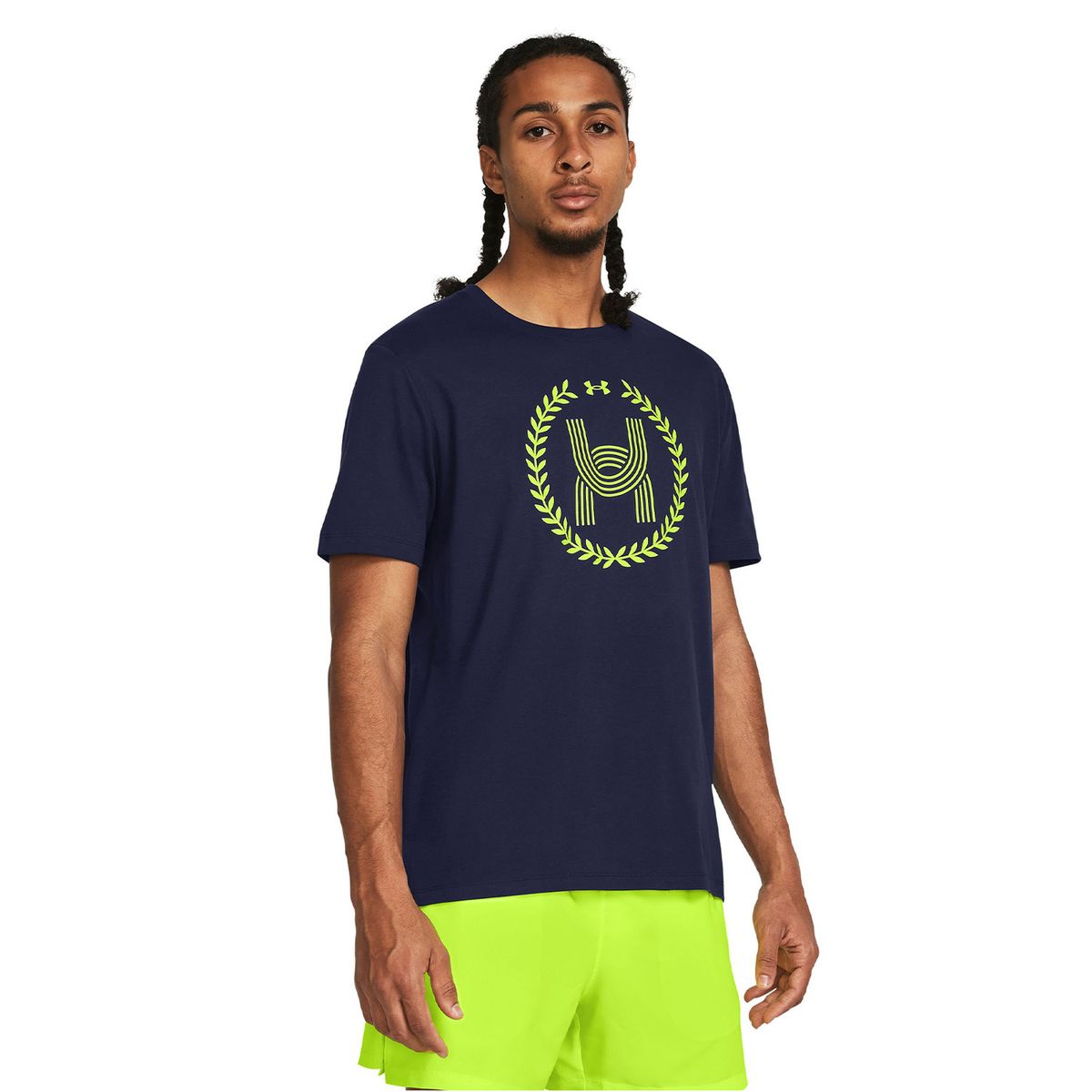 UNDER ARMOUR - Polera manga corta UA Launch hombre Azul UNDER ARMOUR