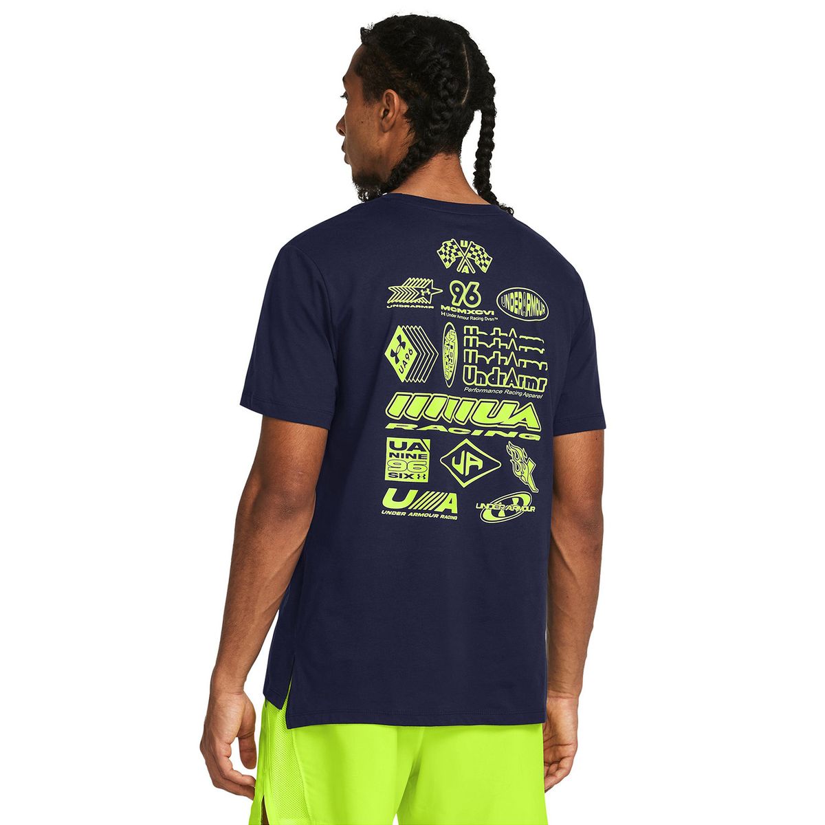 UNDER ARMOUR - Polera manga corta UA Launch hombre Azul UNDER ARMOUR