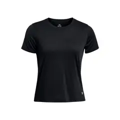 UNDER ARMOUR - Polera Manga Corta Running para Mujer Launch Negro