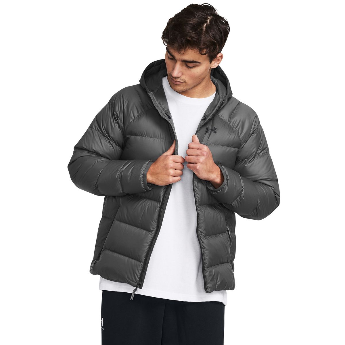 UNDER ARMOUR - Chaqueta Ua Strm Armour Down Gris Hombre UNDER ARMOUR