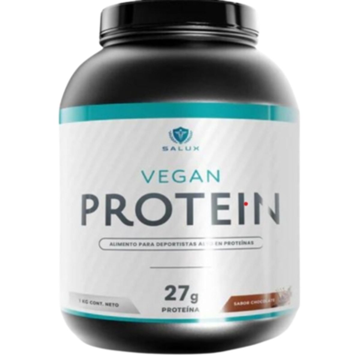 GENERICO - Salux proteina vegana  1kg Chocolate 30 servicios