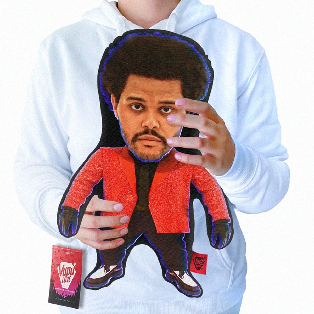 VUDU LOVE - Cojín Peluche The Weeknd Chiquito 40cm Vudú Love