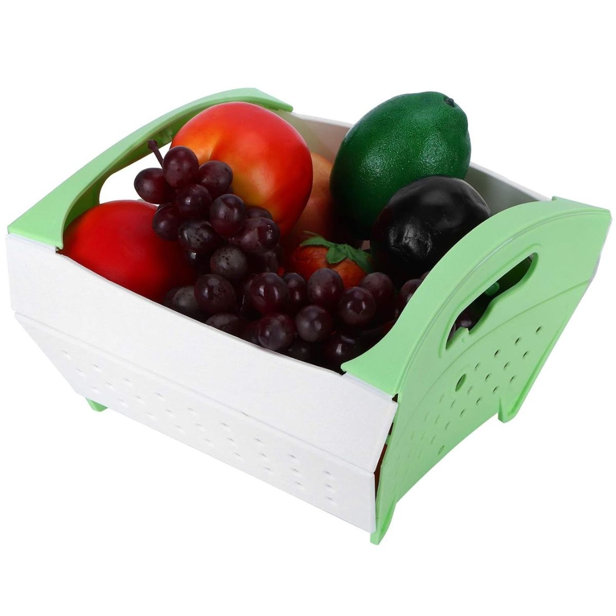 GENERICO - Colador Plegable Cuadrado con Drenaje