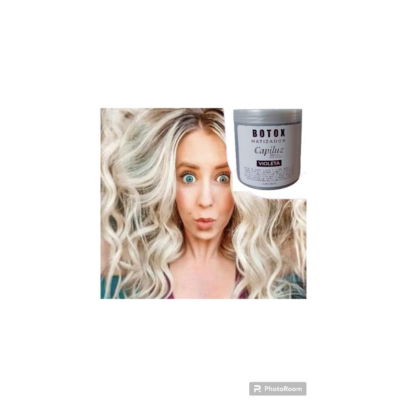 GENERICO - Matizador Botox Capiluz Violeta Anti Yellow 500ml