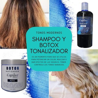 Imagen 2 del producto Matizador Botox Capiluz Azul Anti Orange 500ml