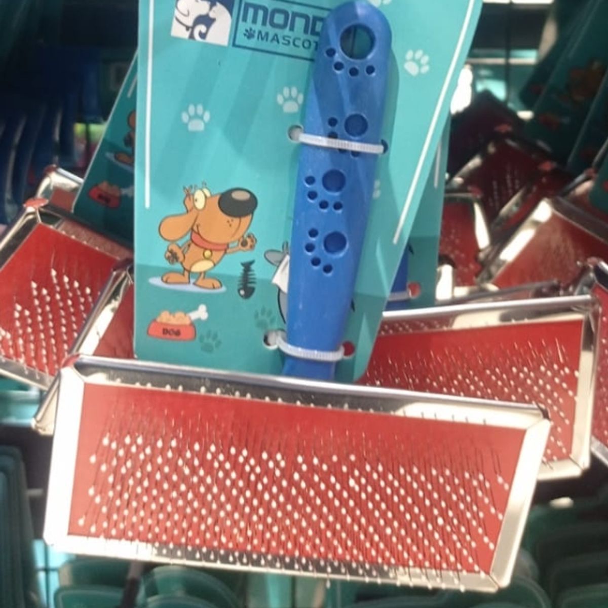 GENERICO - Cepillo Peine Para Perros Mascotas Colores Surtidos