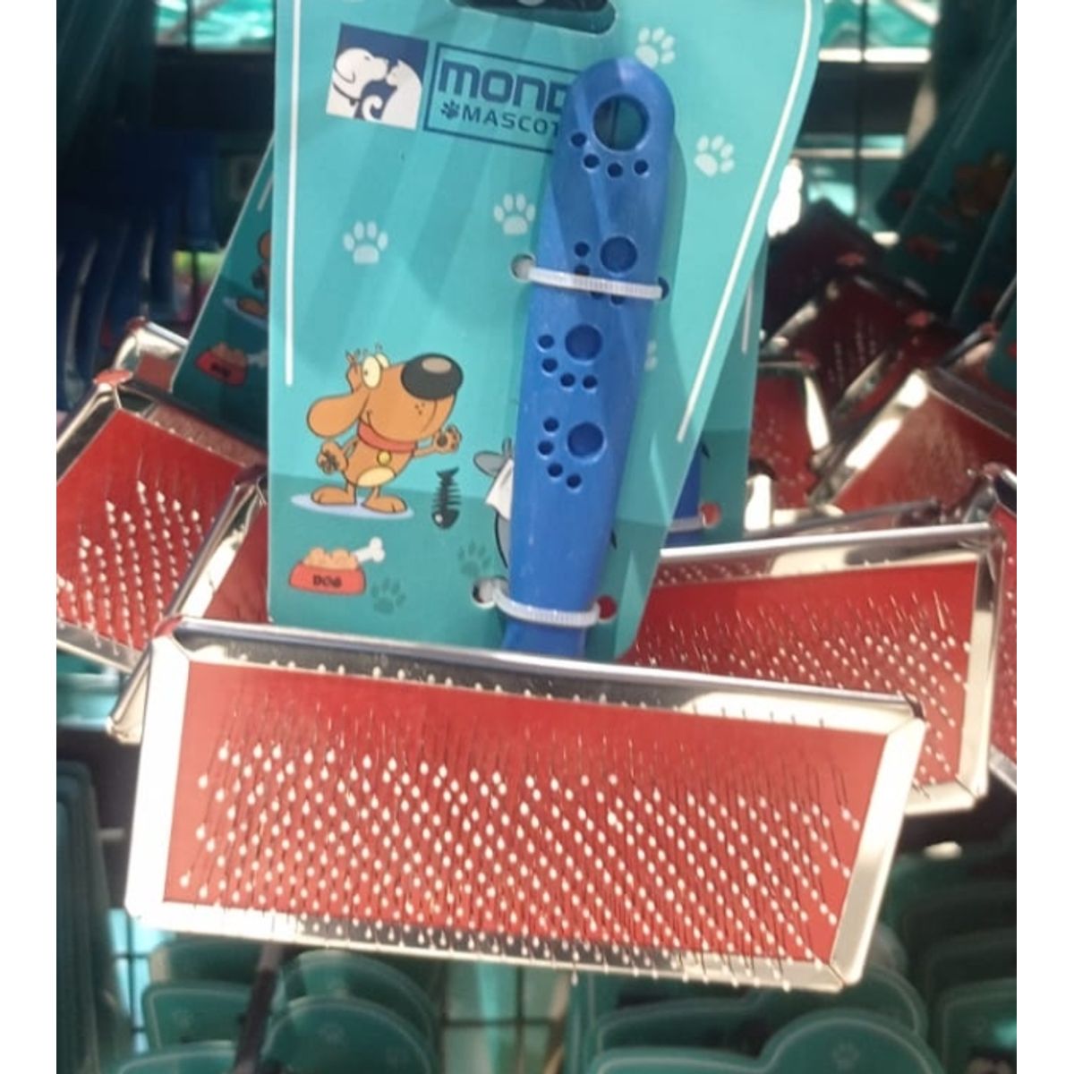 GENERICO - Cepillo Peine Para Perros Mascotas Colores Surtidos