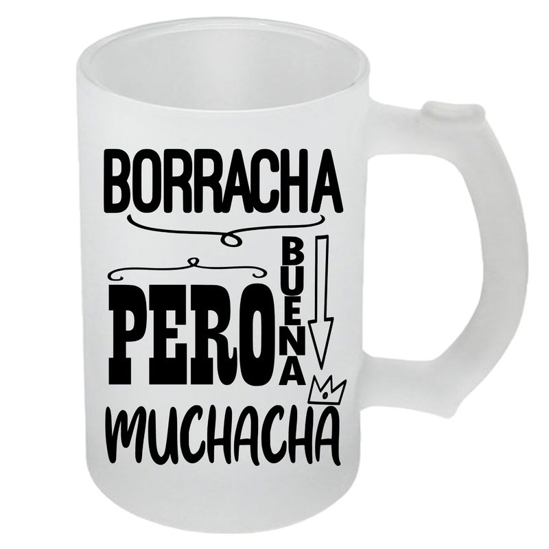 SUBLIM ART - Vaso shopero, vidrio empavonado, modelo VSE29, 470 cc.