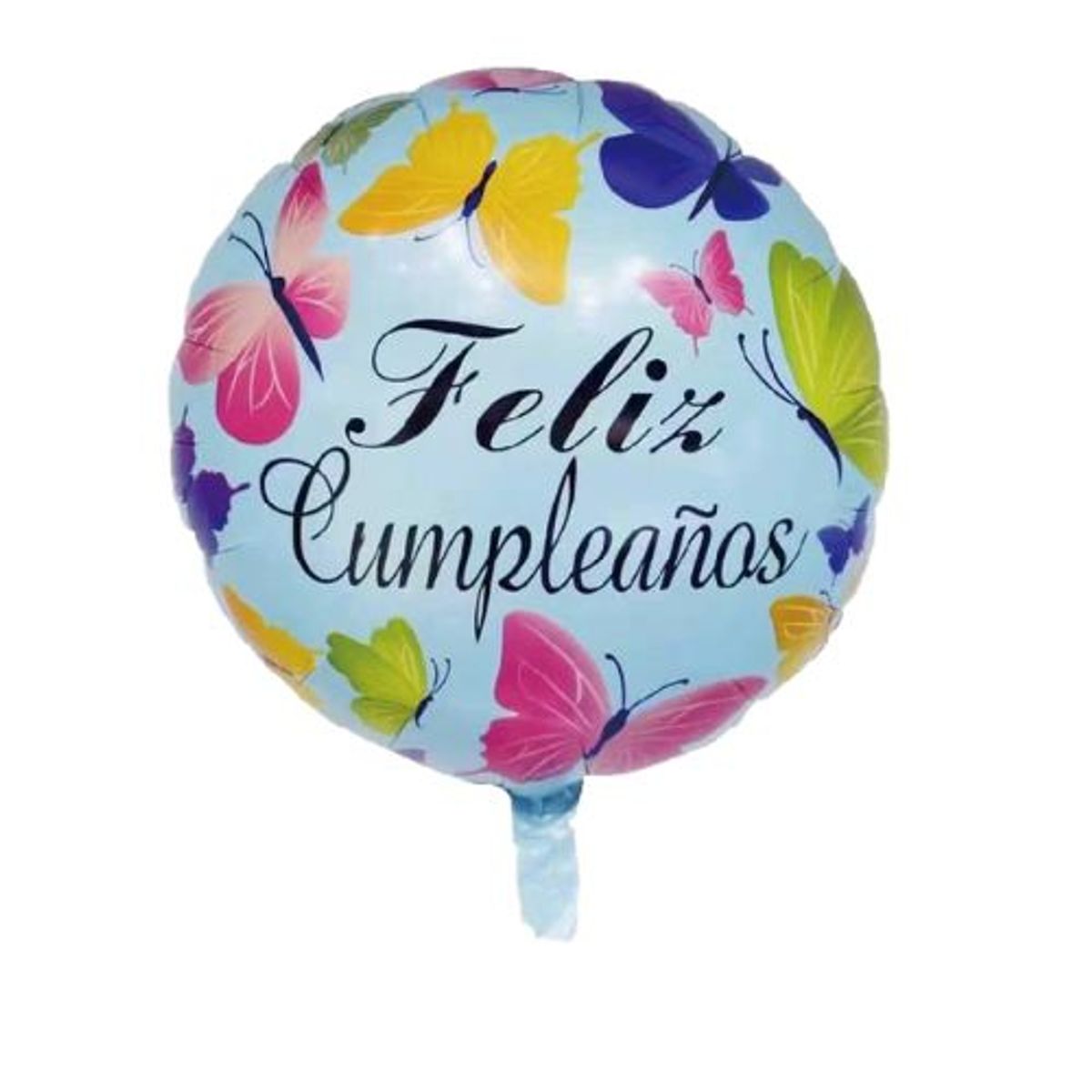 GENERICO - Globo Redondo Latex Feliz Cumpleaños 45X45 Cm