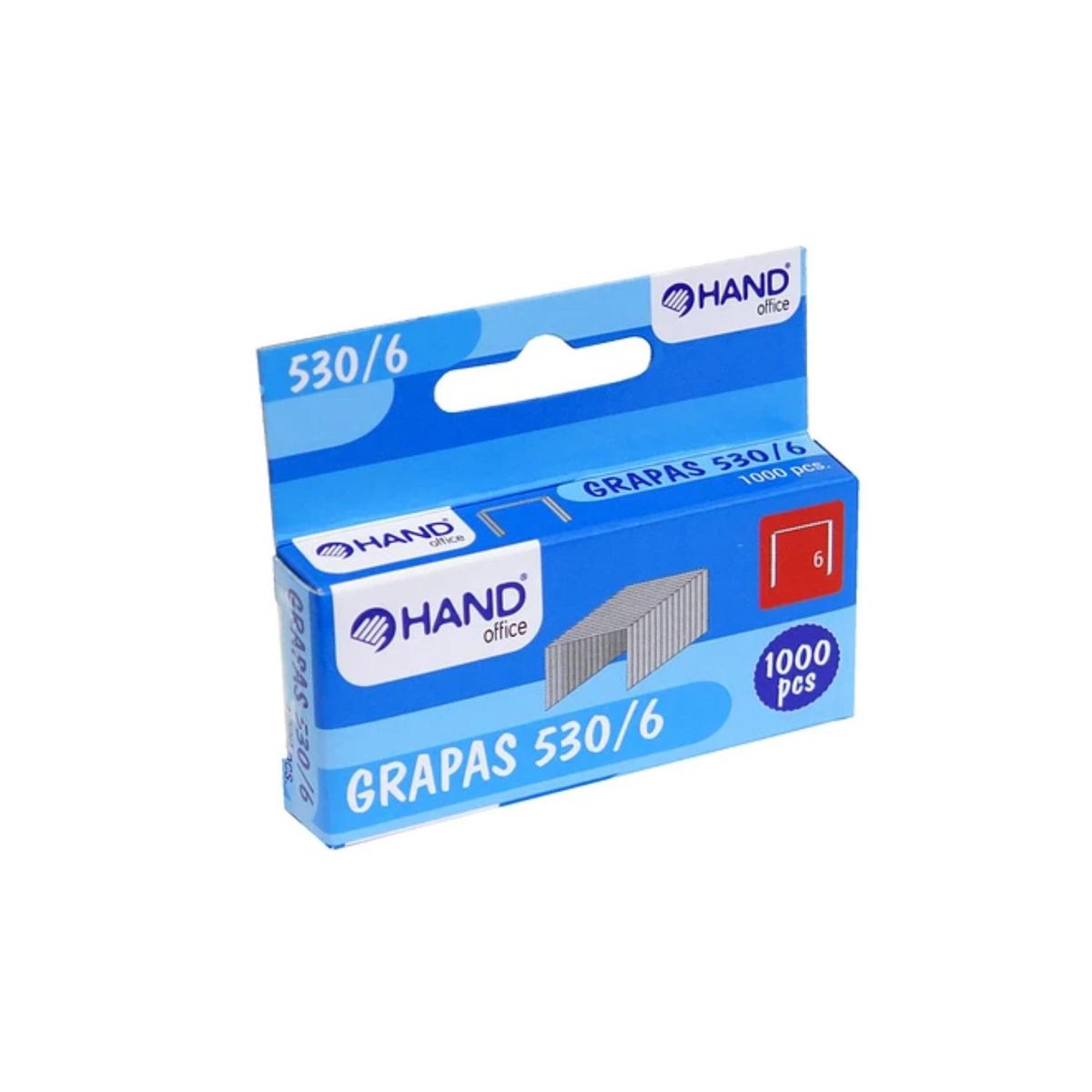 HAND - Corchete Caja 1000 Unidades 6mm Hand - SC