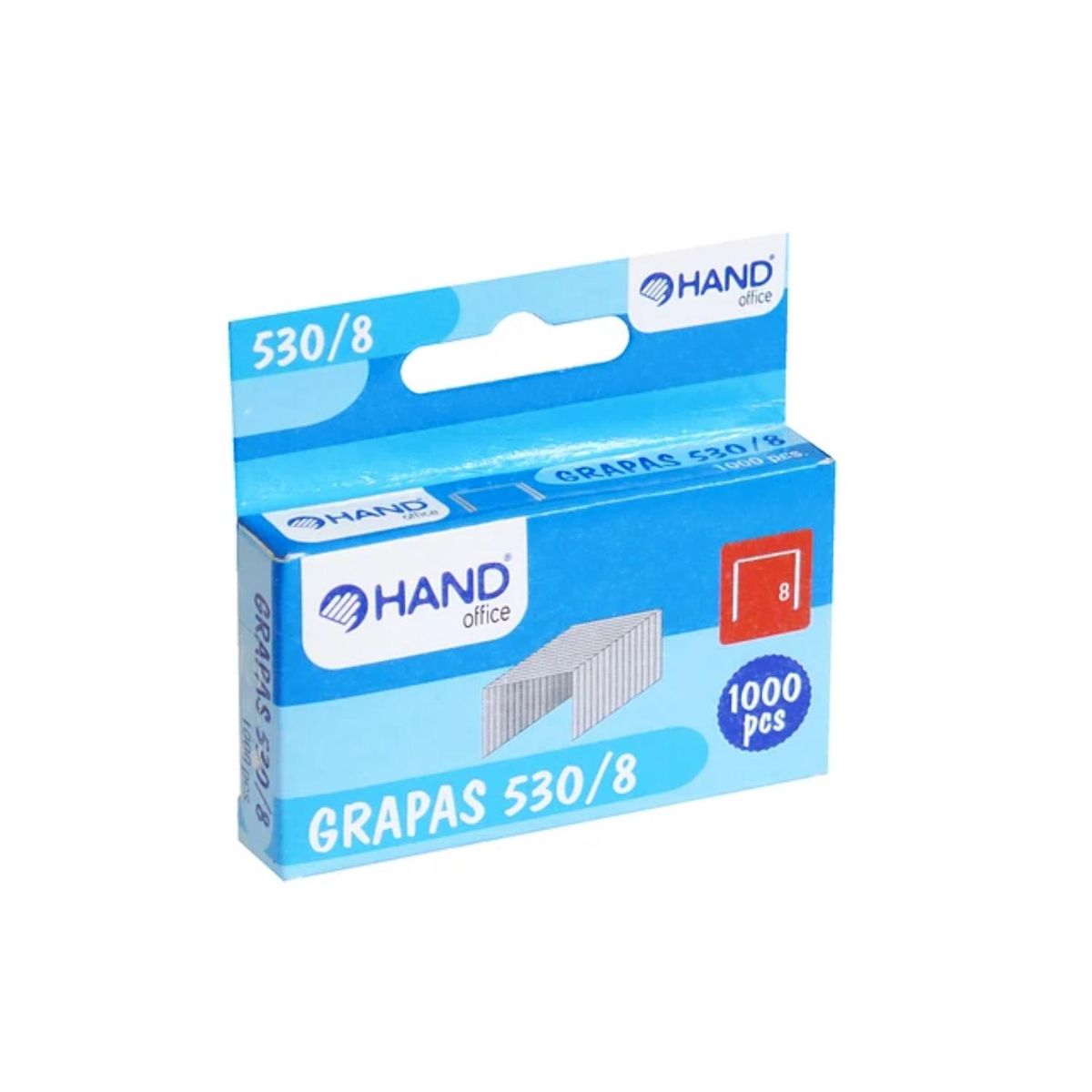 HAND - Corchete Caja 1000 Unidades 8mm Hand - SC