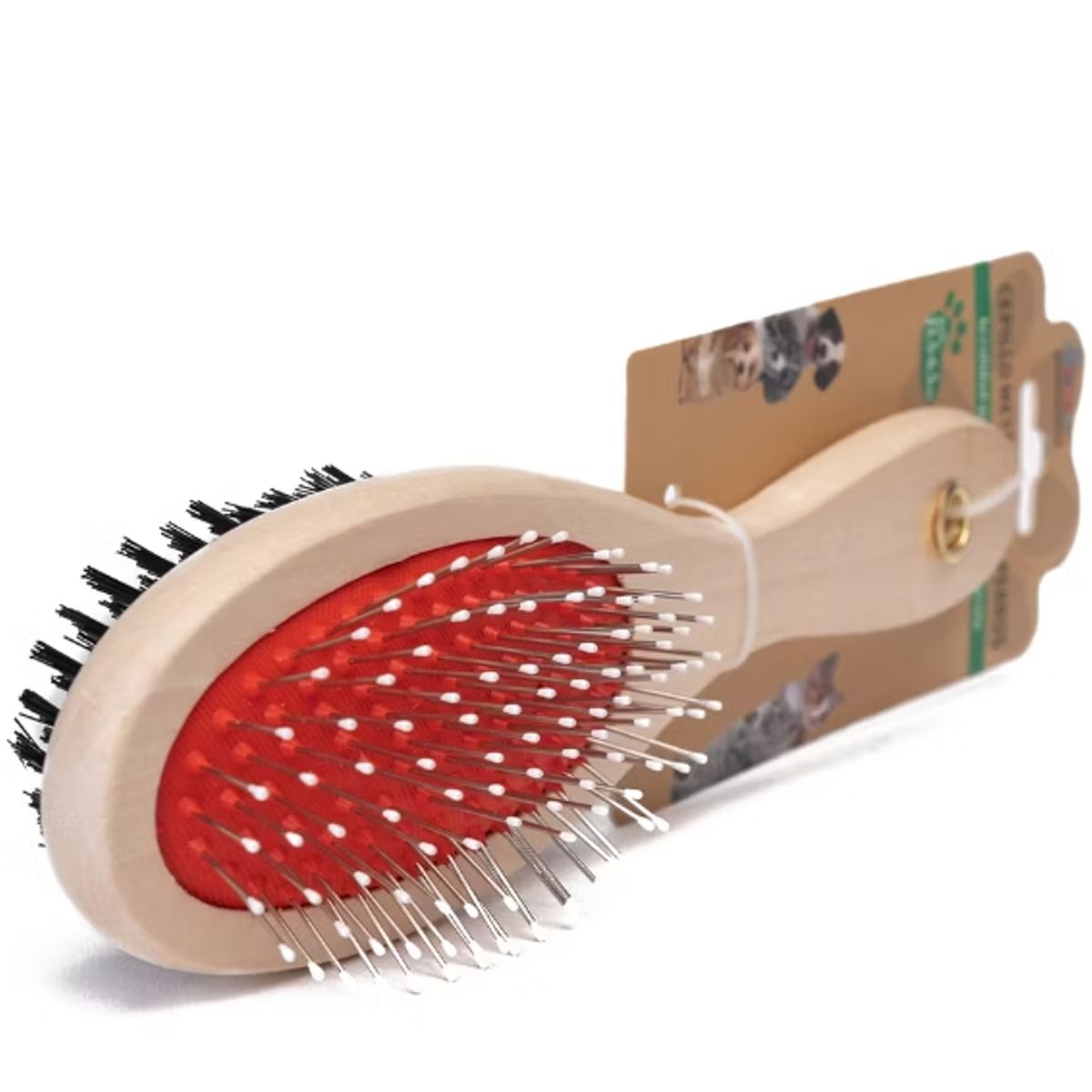 GENERICO - Cepillo Doble Cara Para Mascotas 23 Cm