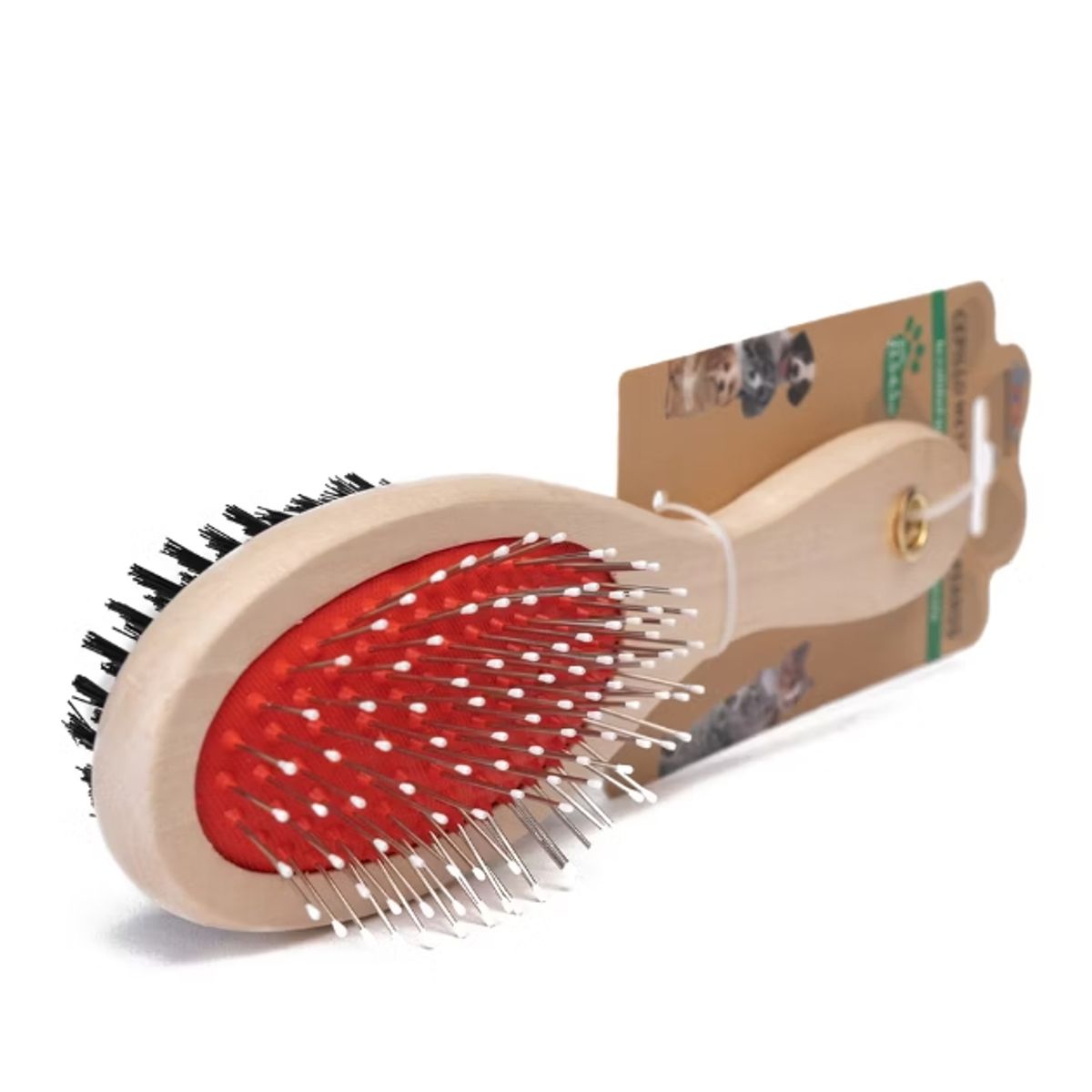 GENERICO - Cepillo Doble Cara Para Mascotas 23 Cm