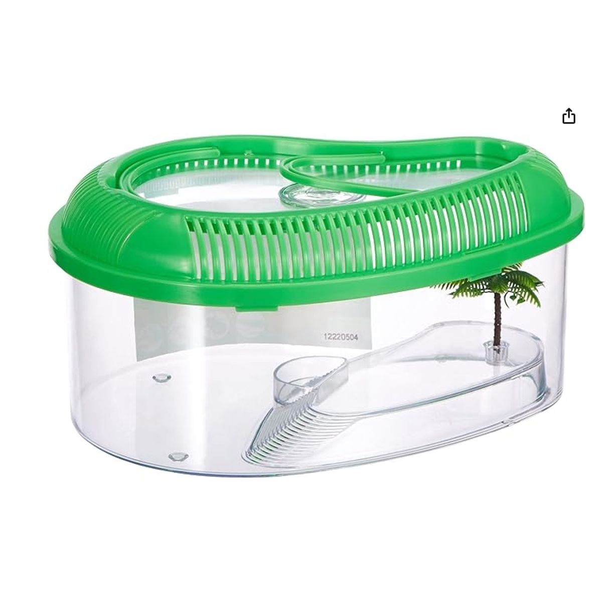 GENERICO - Mini Caja De Pecera Tanque De Plastico Verde